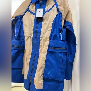 Medium Women's Blue Jordan Next Convertible Utility Capsule Jacket